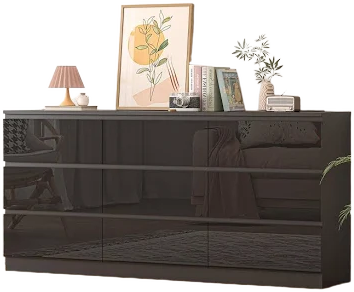 DalyLuxa 9 Drawers Dresser with Charging Station
