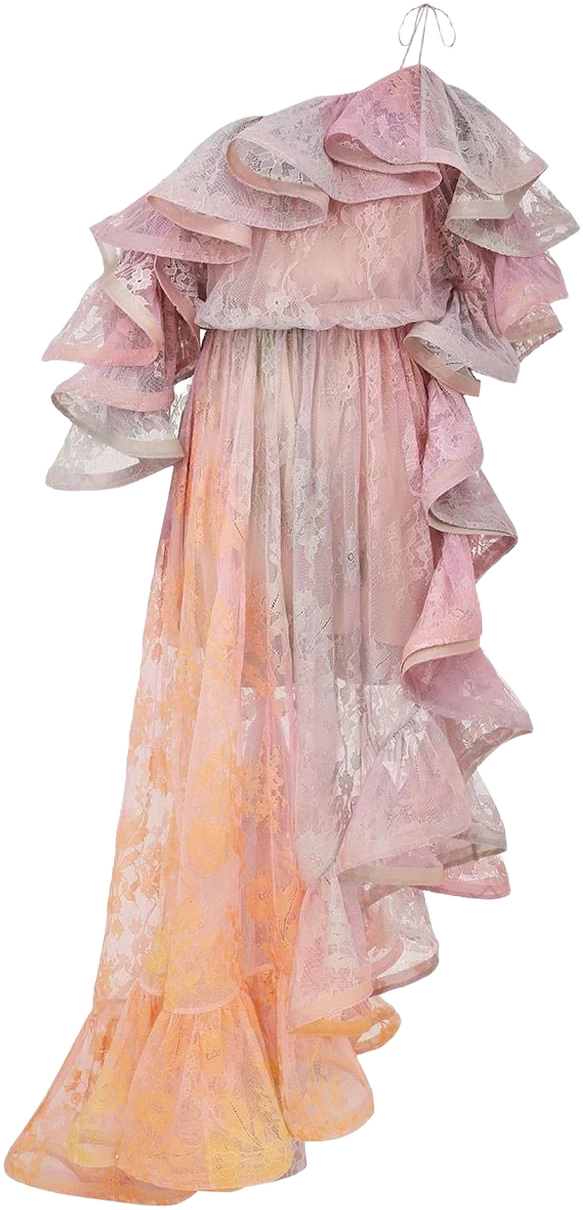 Zimmermann Dawning Lace Midi Dress