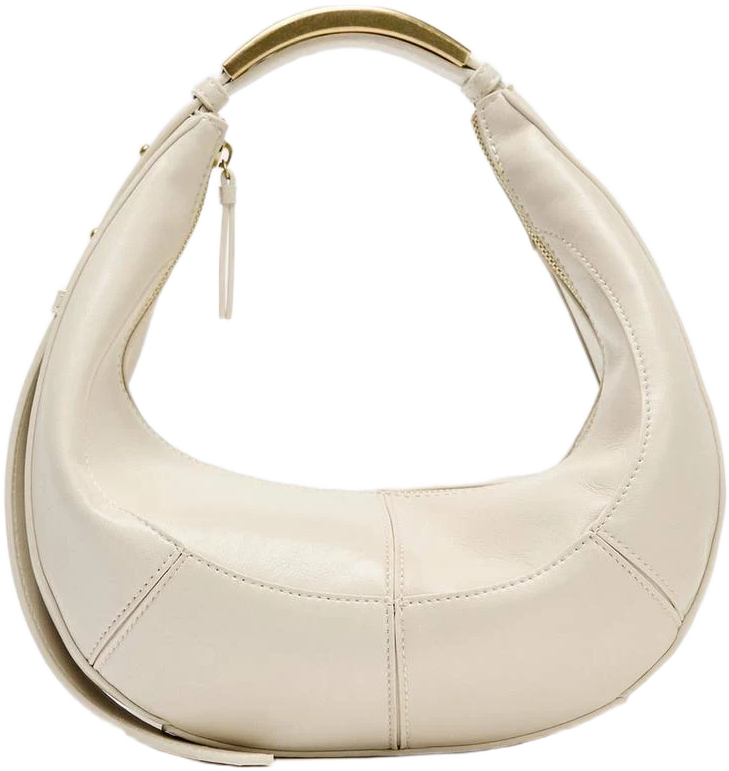 Zara Women's Oval Metal Strap Bag