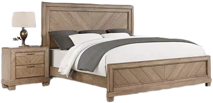 Alpine King 3-Pc. Set (Bed, Dresser, & Nightstand)