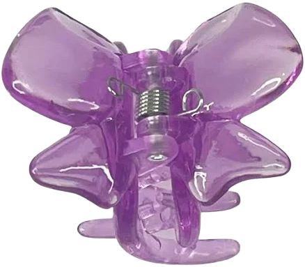 American Girl Salon Center Purple BUTTERFLY CLAW CLIP Hair Styling Accessory