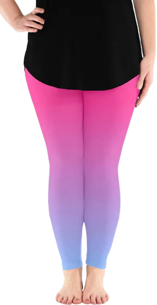 Sherbert Ombre Leggings with Pockets