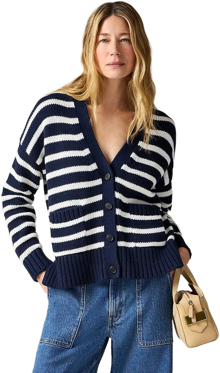 J.Crew Women's Heritage Cotton Relaxed Cardigan