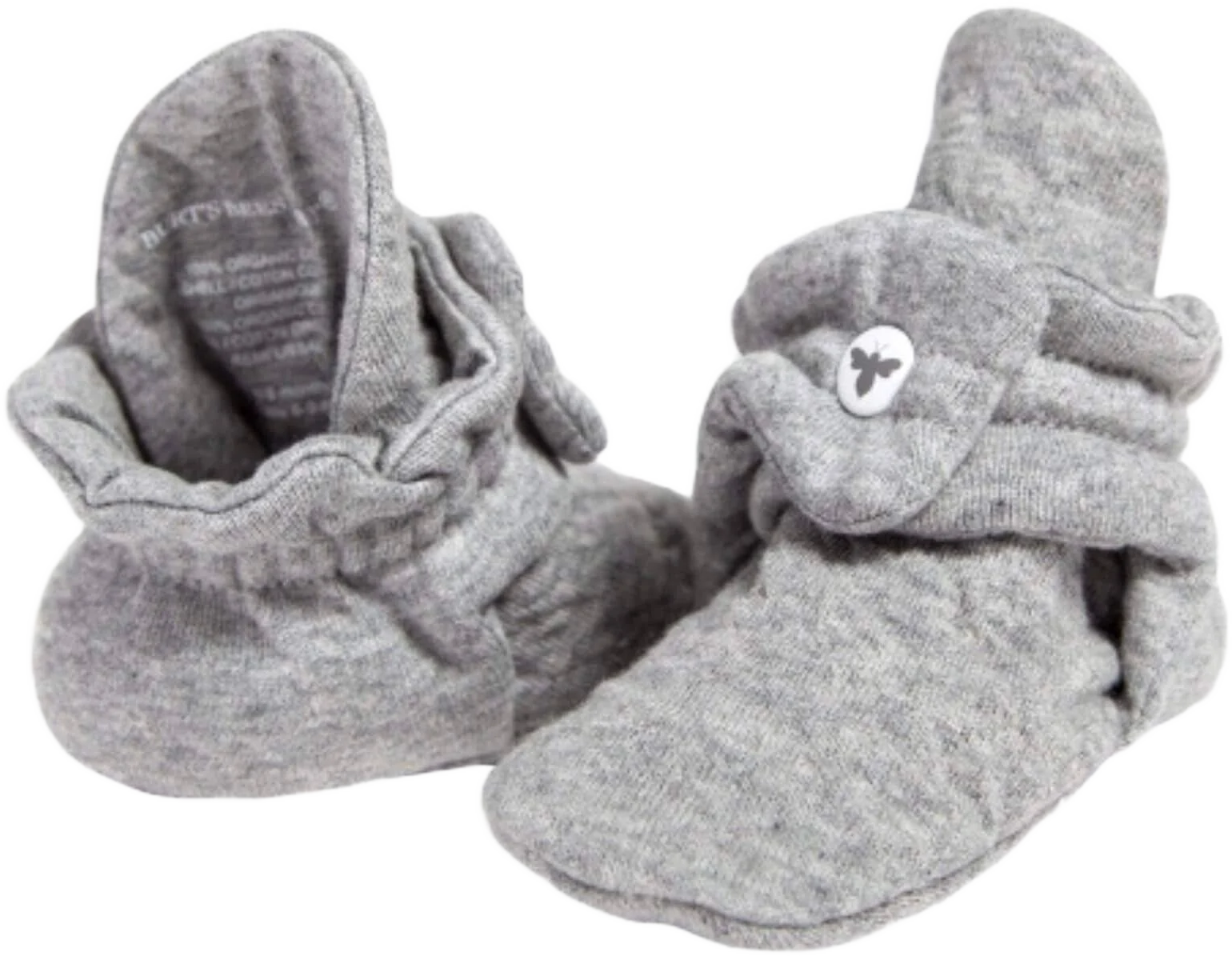 Burt's Bees Baby Quilted Bee Organic Cotton Booties