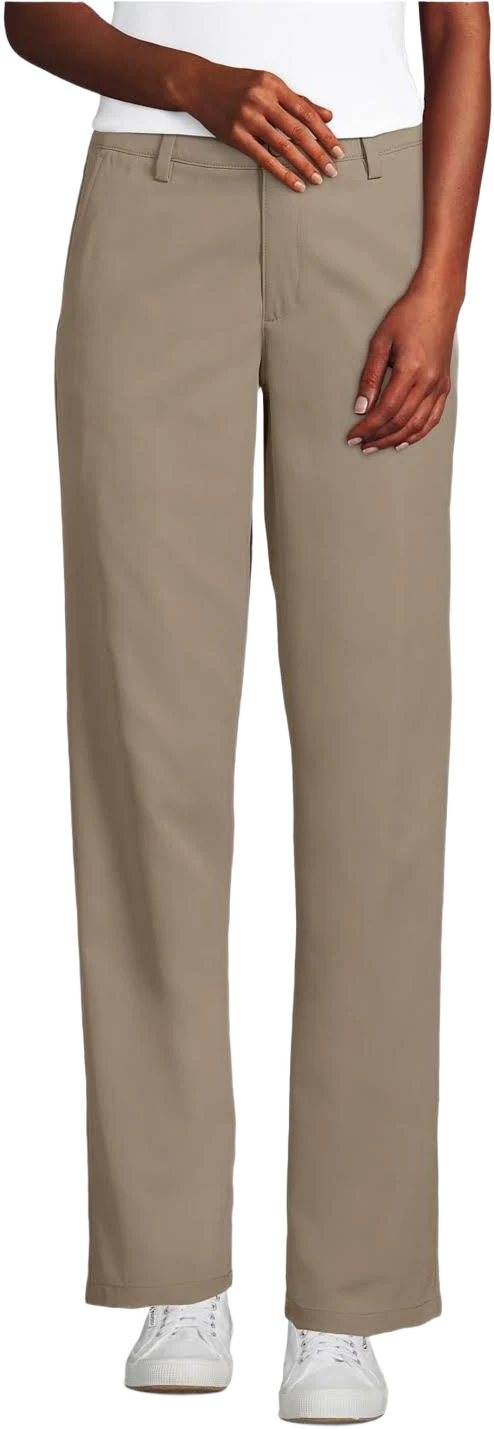 Lands' End Women's Active Performance Straight-Leg Chino Pants