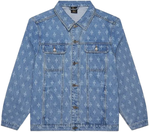 OVO Monogram Denim Trucket Jacket