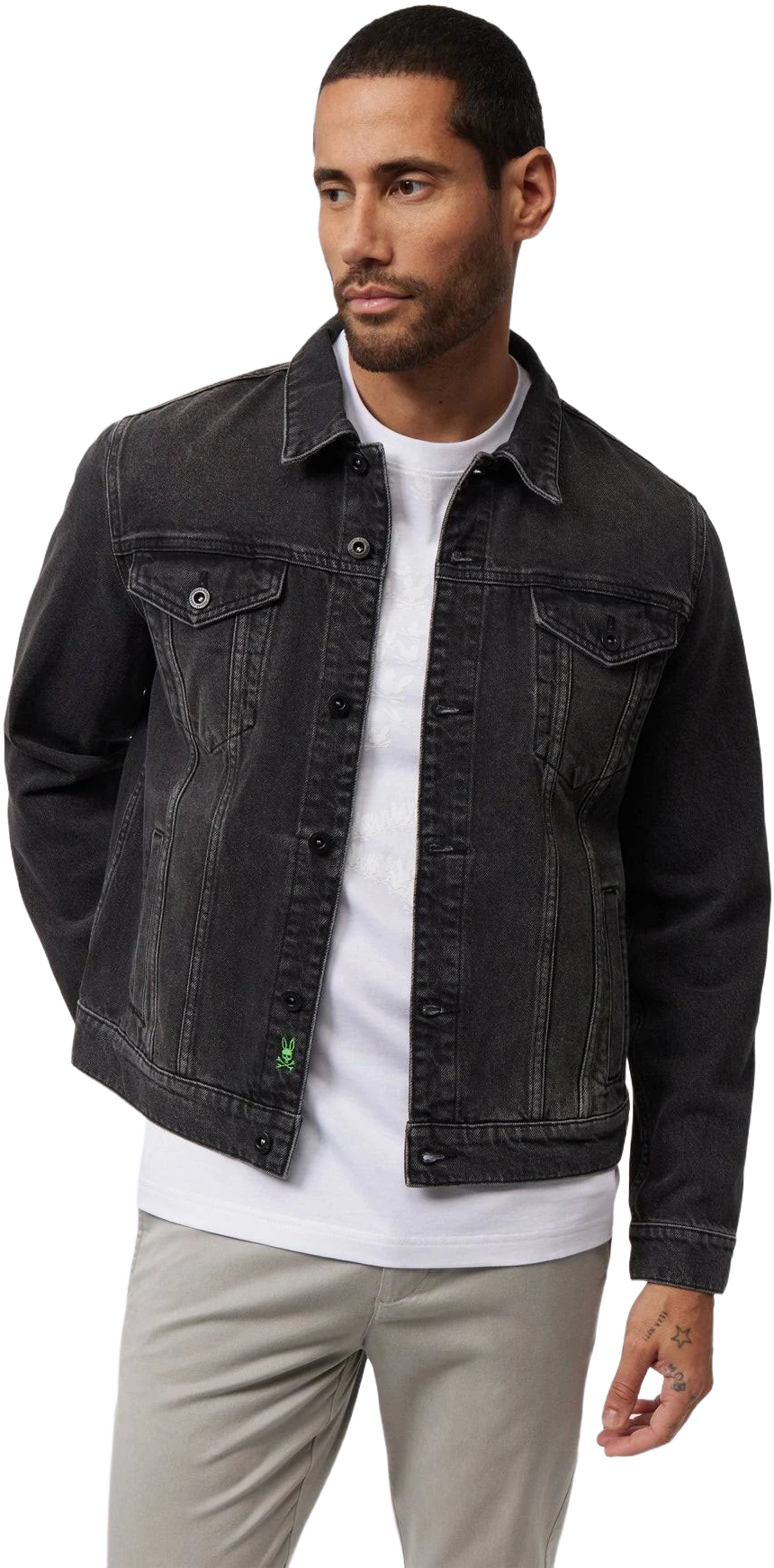 Psycho Bunny Pathe Denim Jacket