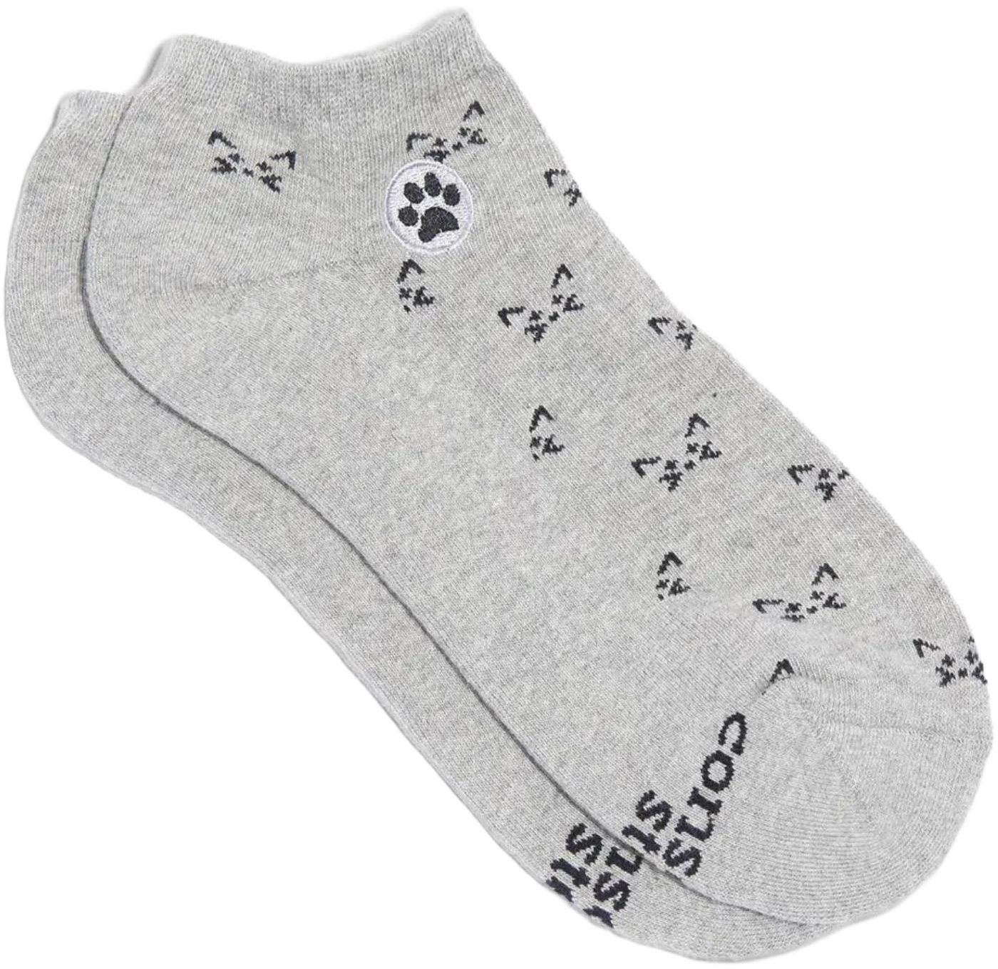 Conscious Step Ankle Socks with Save Cats
