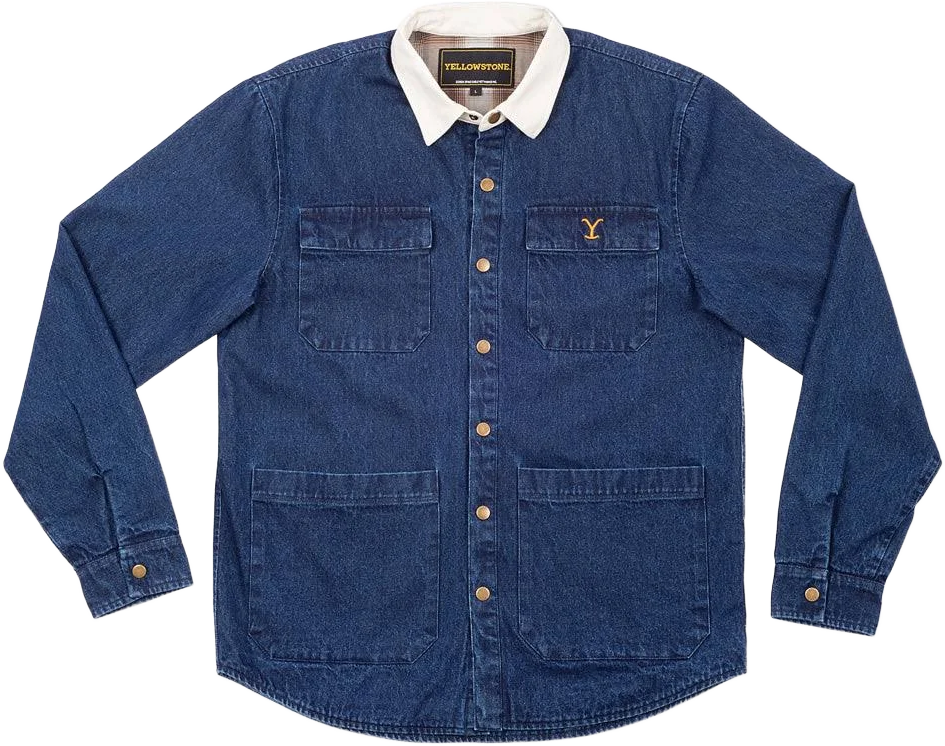 Yellowstone Embroidered Denim Barn Jacket