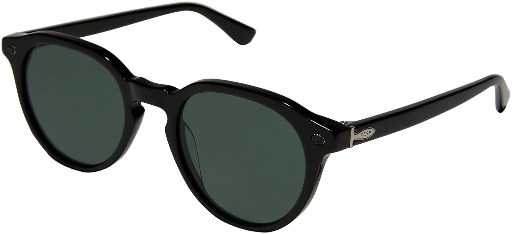DIFF Women's Beth Polarized Round Sunglasses