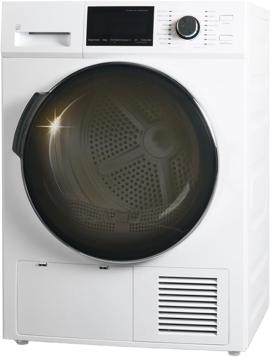Electric Portable Ventless Laundry Dryer, Folding Drying Machine Heater