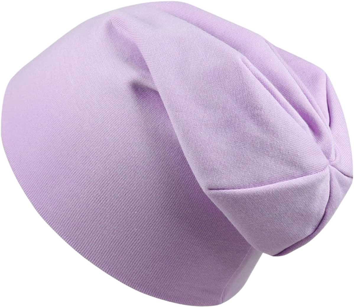 Miyaomn Unisex Baby Hats for Kids Cotton Slouchy Skull Caps Winter Warm Soft Cute Knitted Cap Baby Toddler Beanie 6-60 Months One Size Light Purple