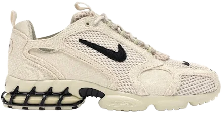 Men's Nike Stussy x Air Zoom Spiridon Caged 2 'Fossil