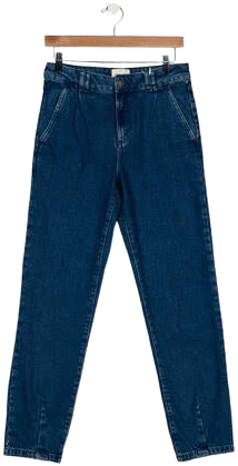 Sézane High-Rise Straight Leg Jeans