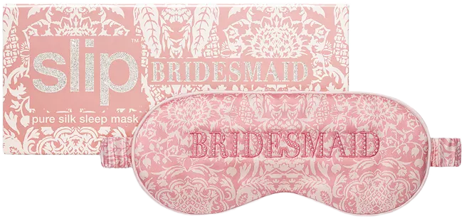 slip Bridesmaid Silk Sleep Mask