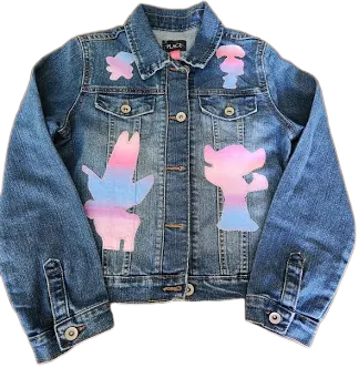 Trolls Themed Demin Jacket