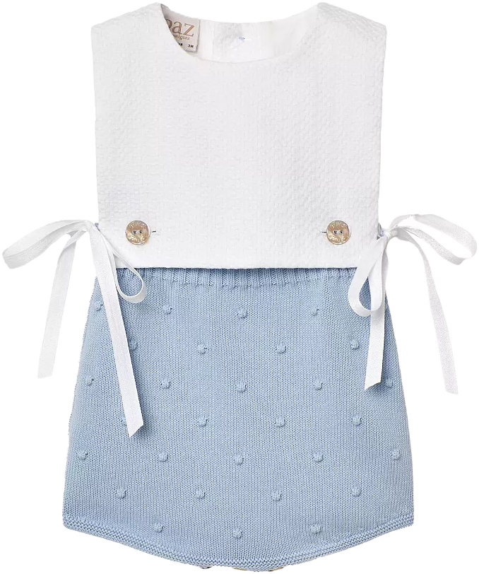 PAZ Rodriguez Unisex VENTO Cotton Romper - Baby