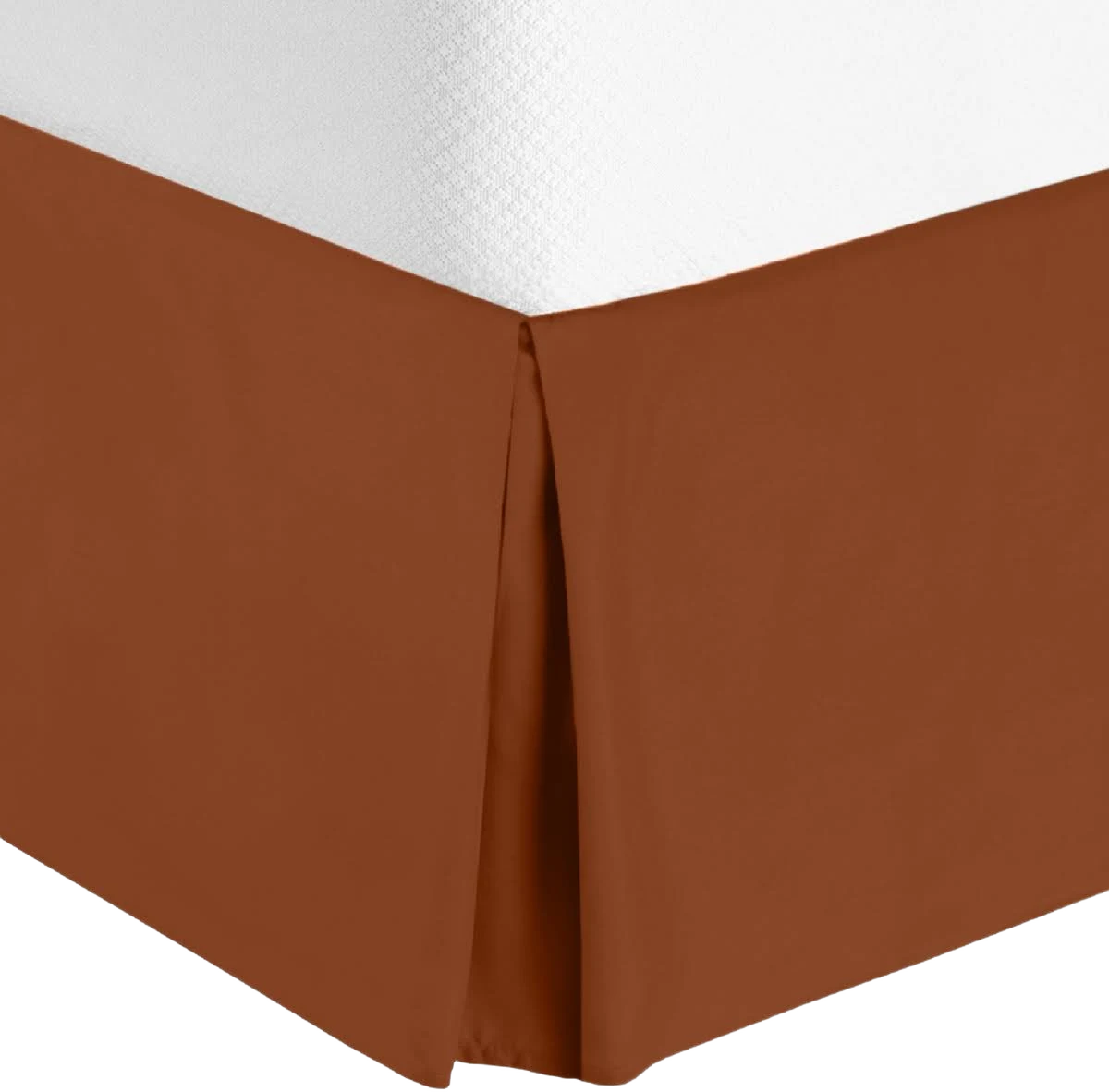 Nestl Pleated 14 inch Tailored Drop Bed Skirt Soft Double Brushed Premium Microfiber Ruffle Bed Skirt