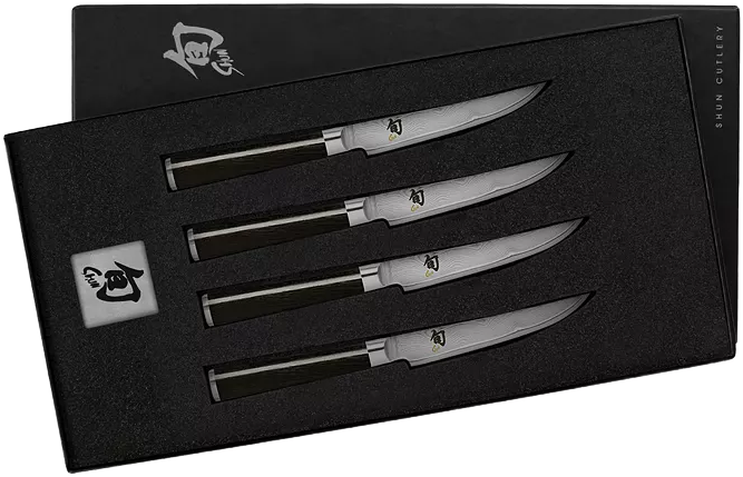 Shun Classic 4-Piece Steak Knife Set