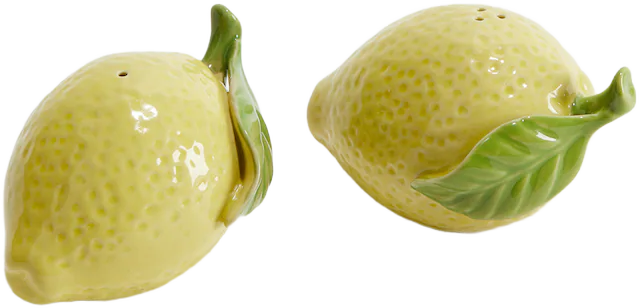 Stoneware Salt and Pepper Shakers
