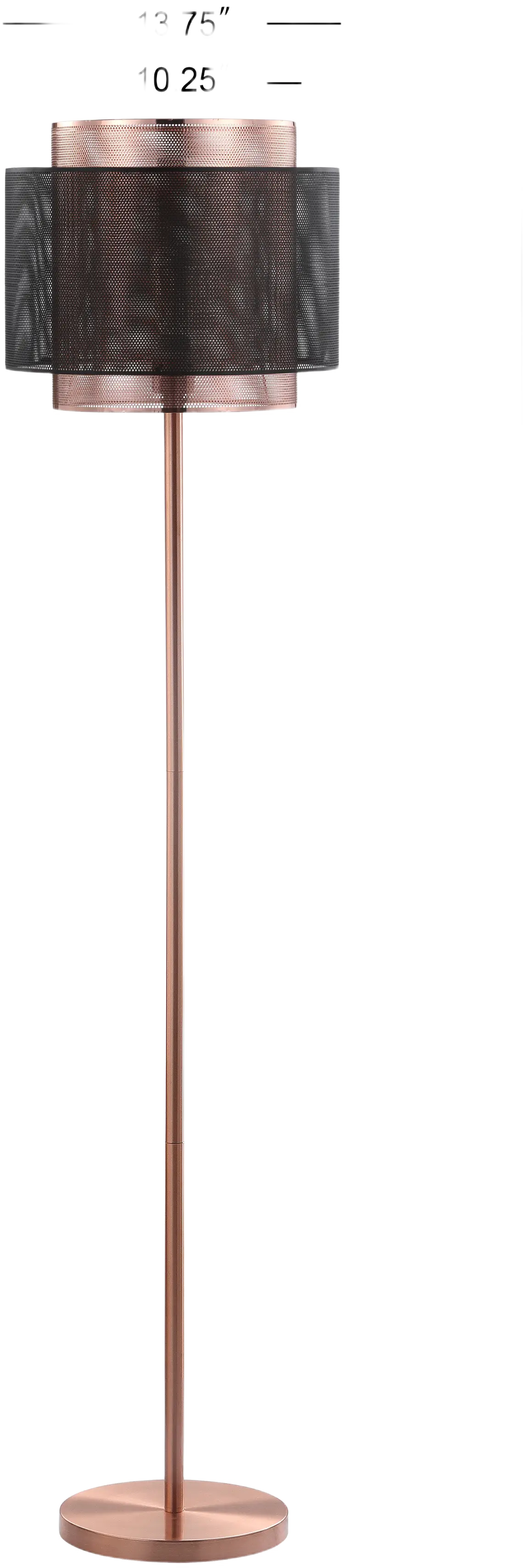 JONATHAN Y Tribeca Metal LED Floor Lamp
