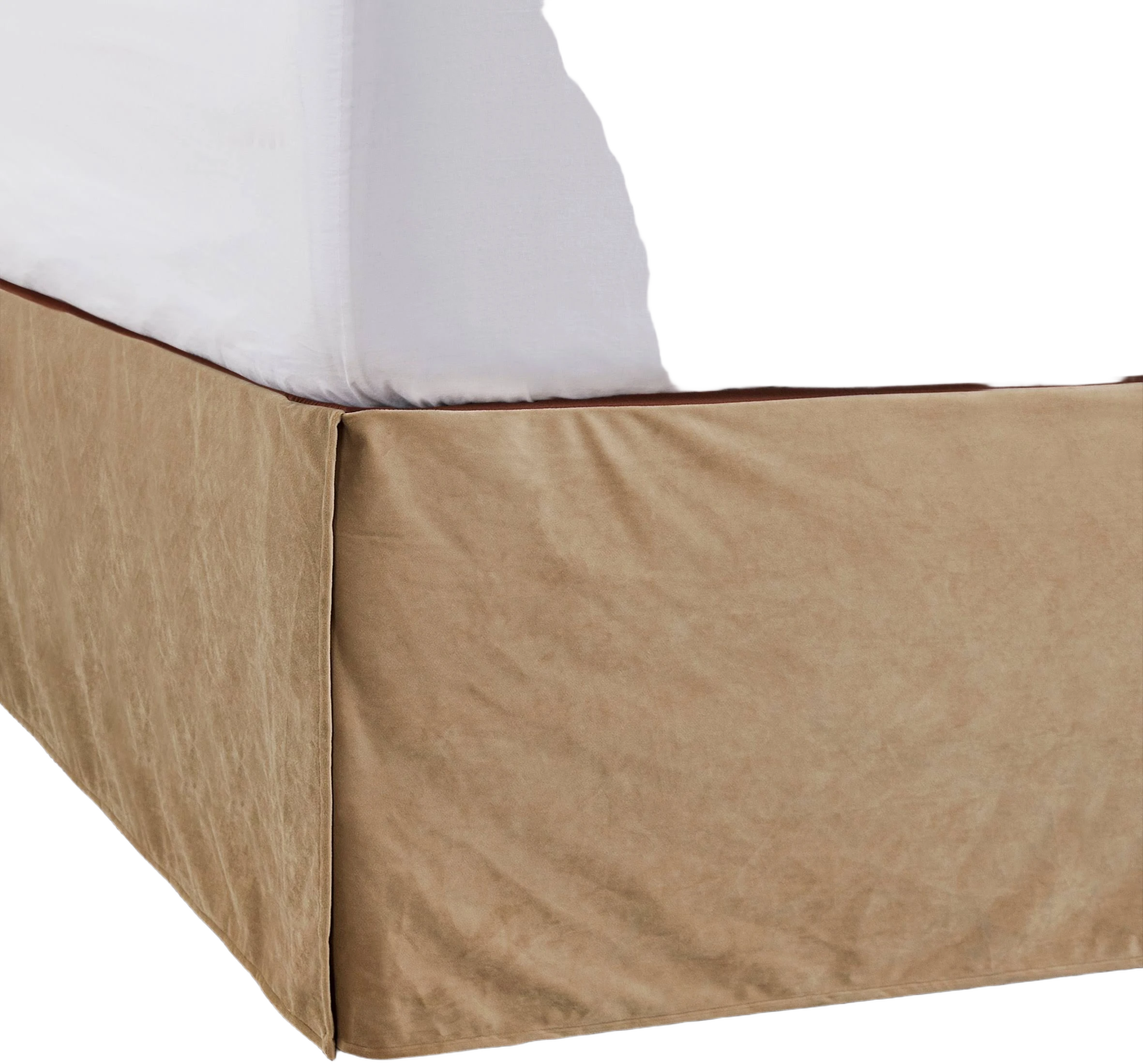 HiEnd Accents Velvet Bedskirt