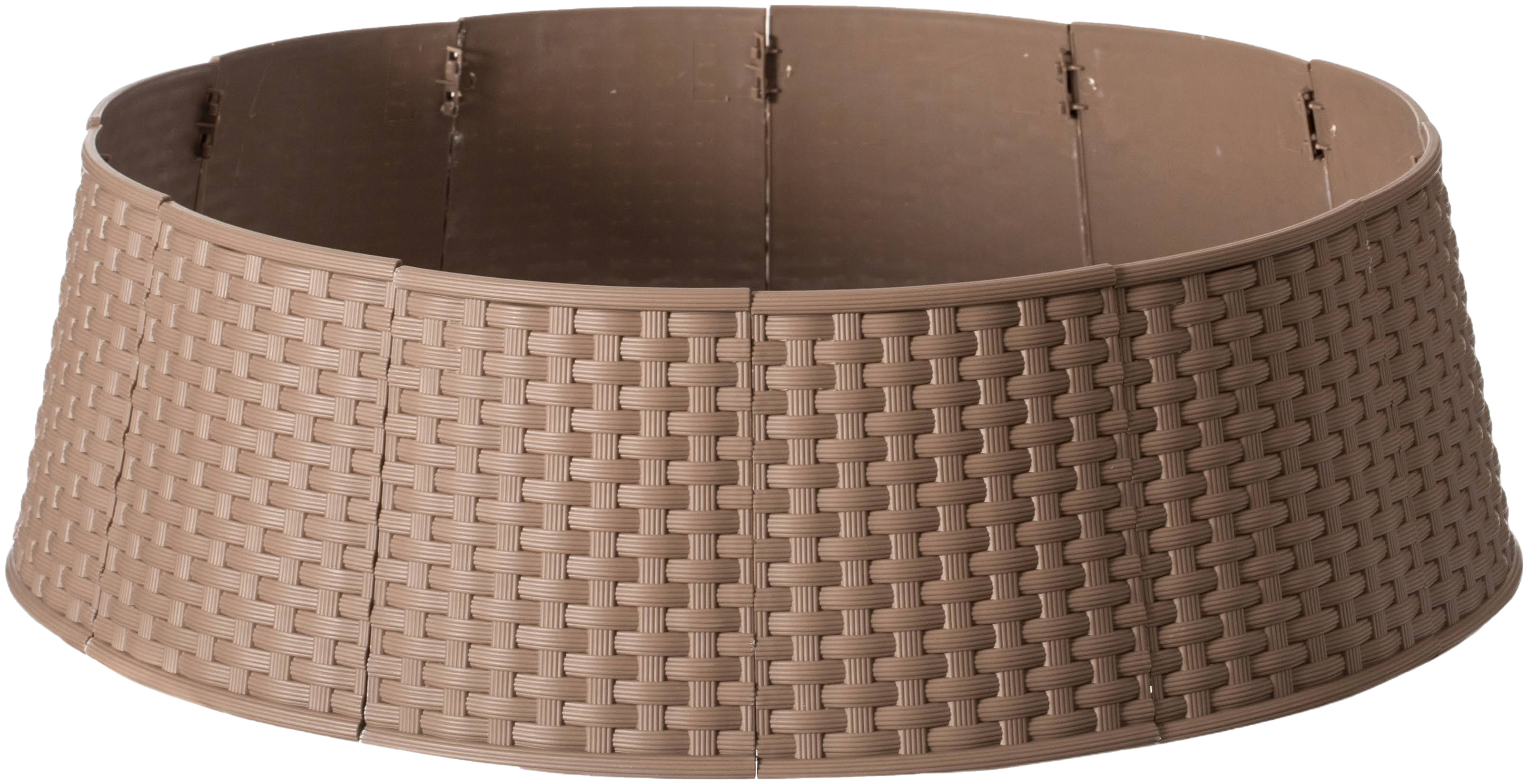Gardenised Large Rattan Collar Tree Skirt