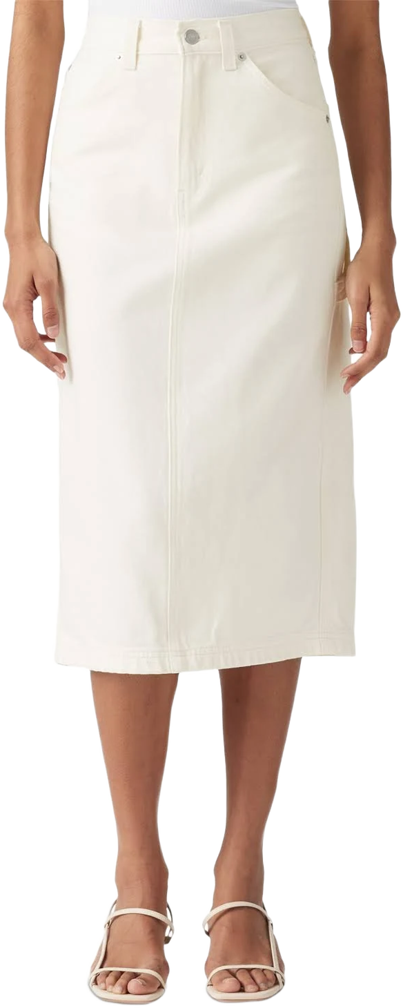 Levi's Women's High-Rise Back-Slit Denim Skirt