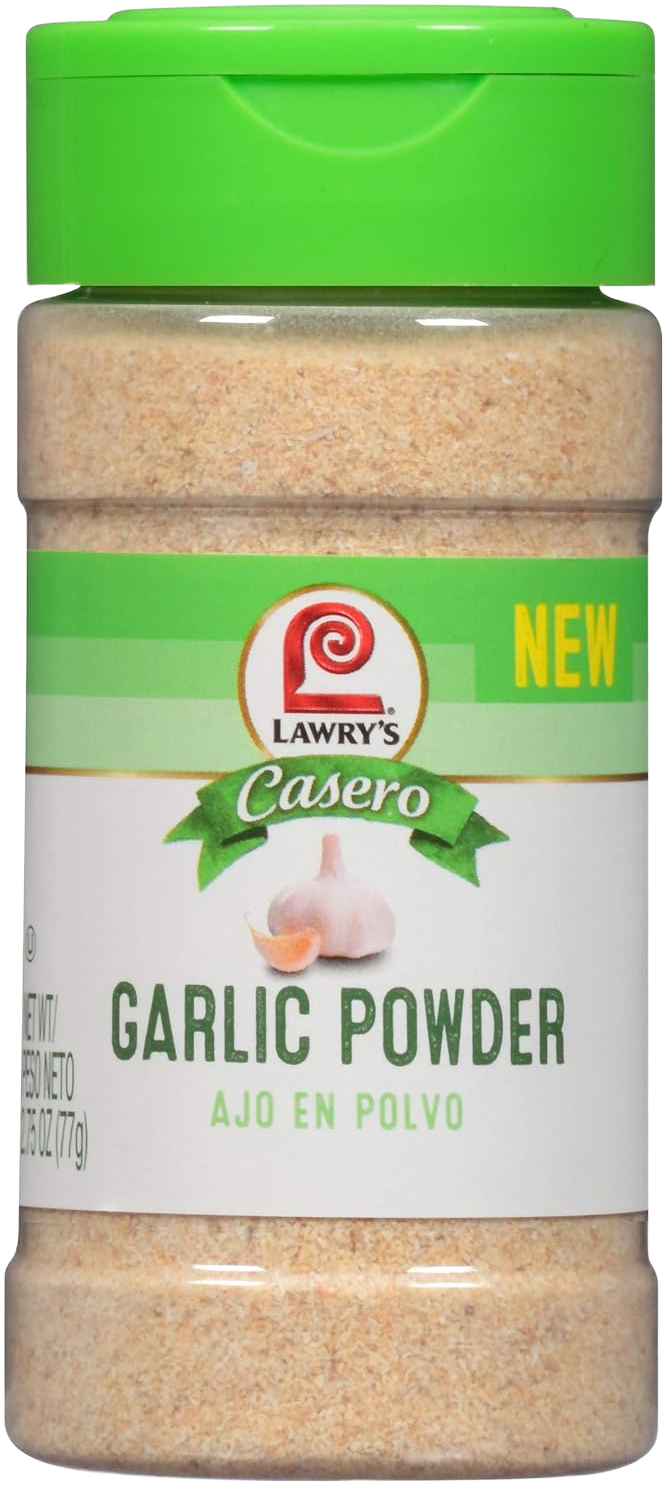 Lawry's Casero Garlic Powder, 2.75 oz