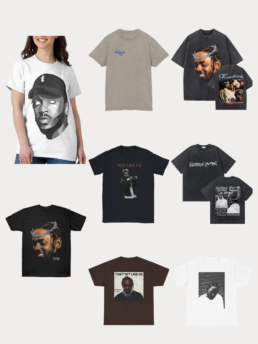 Rock the Graphic Kendrick Lamar Tee with Style
