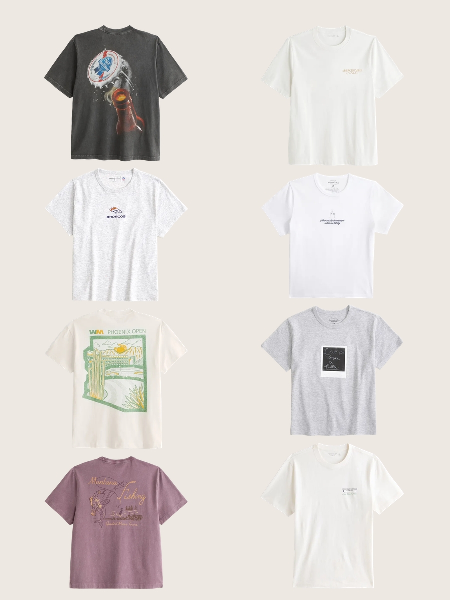 Abercrombie & Fitch Graphic Tees: Ultimate Style Guide