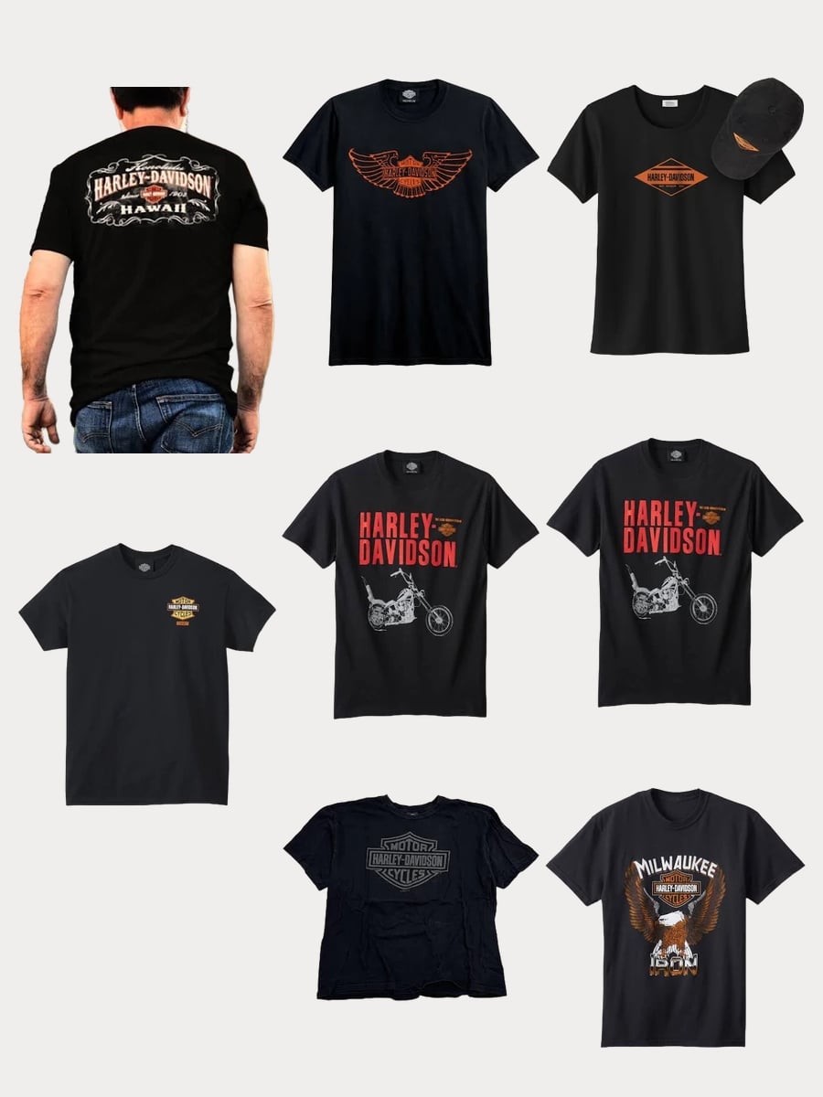Rev Up: Harley Davidson Tee Shirts Rock!