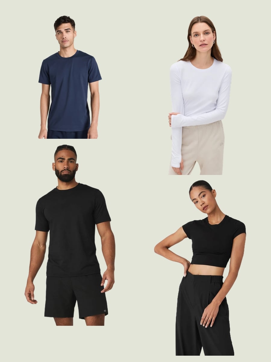 Alo Tee Shirts: Unleash Style with the Classic Black Tee