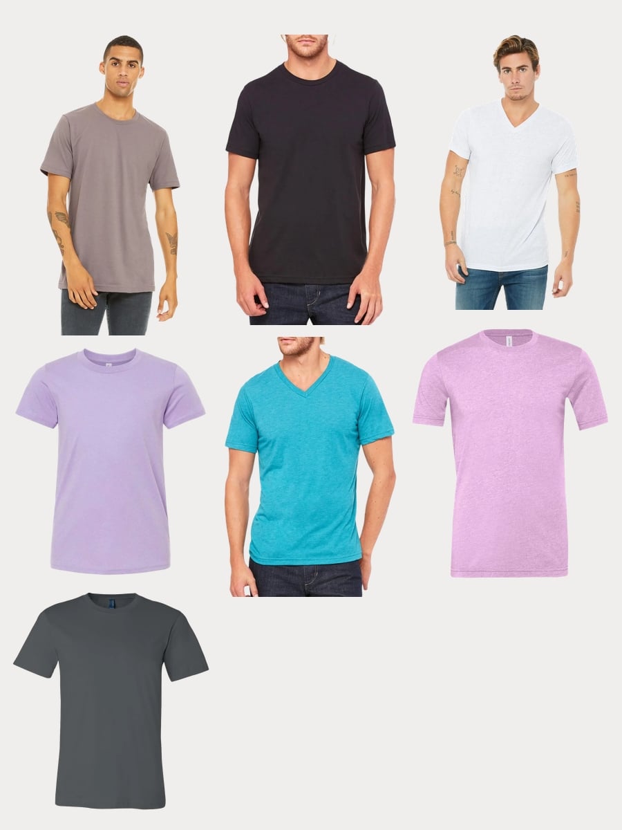 Bella + Canvas Tees: Effortlessly Stylish and Versatile