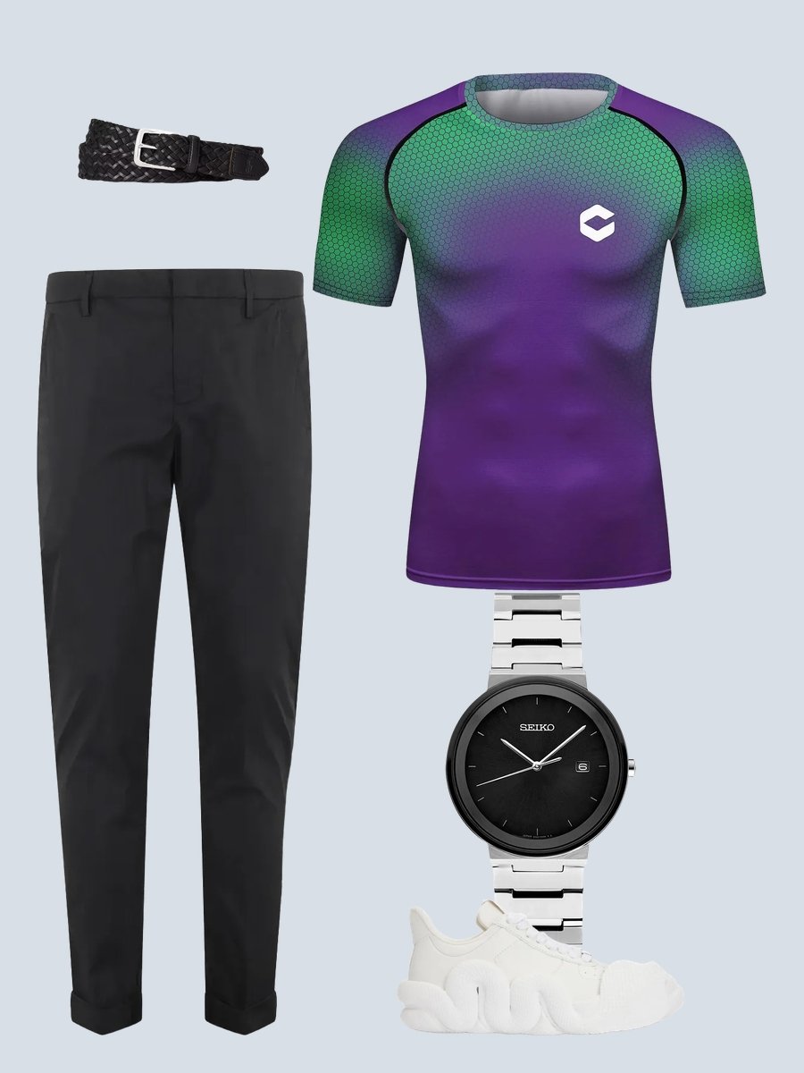 Purple Outfit Perfection: Men's Fashion Unlocked!