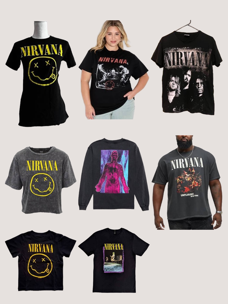Rock Your Style: The Nirvana Tee Revolution