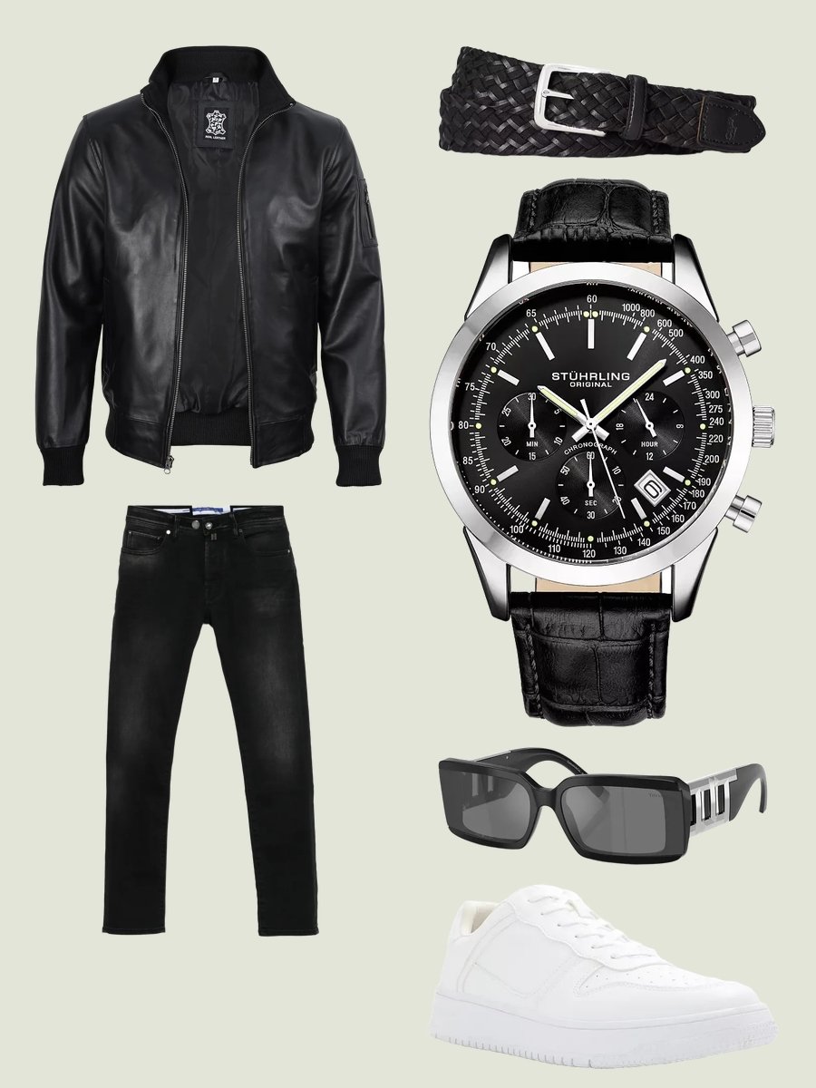 Sexy Outfit Ideas: Rock the Black Leather Look!