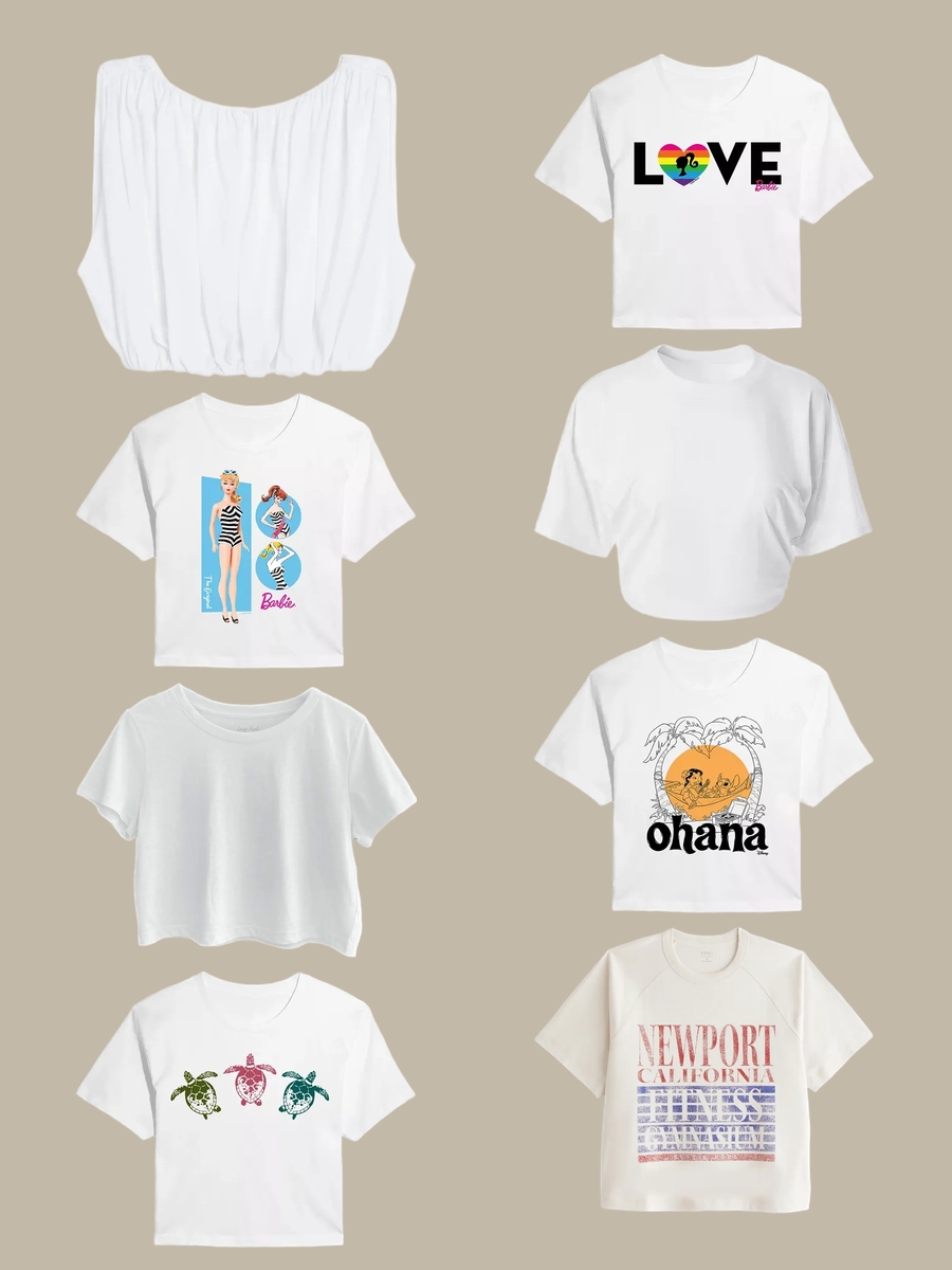 The Cropped White Tee: Your Ultimate Style Hero