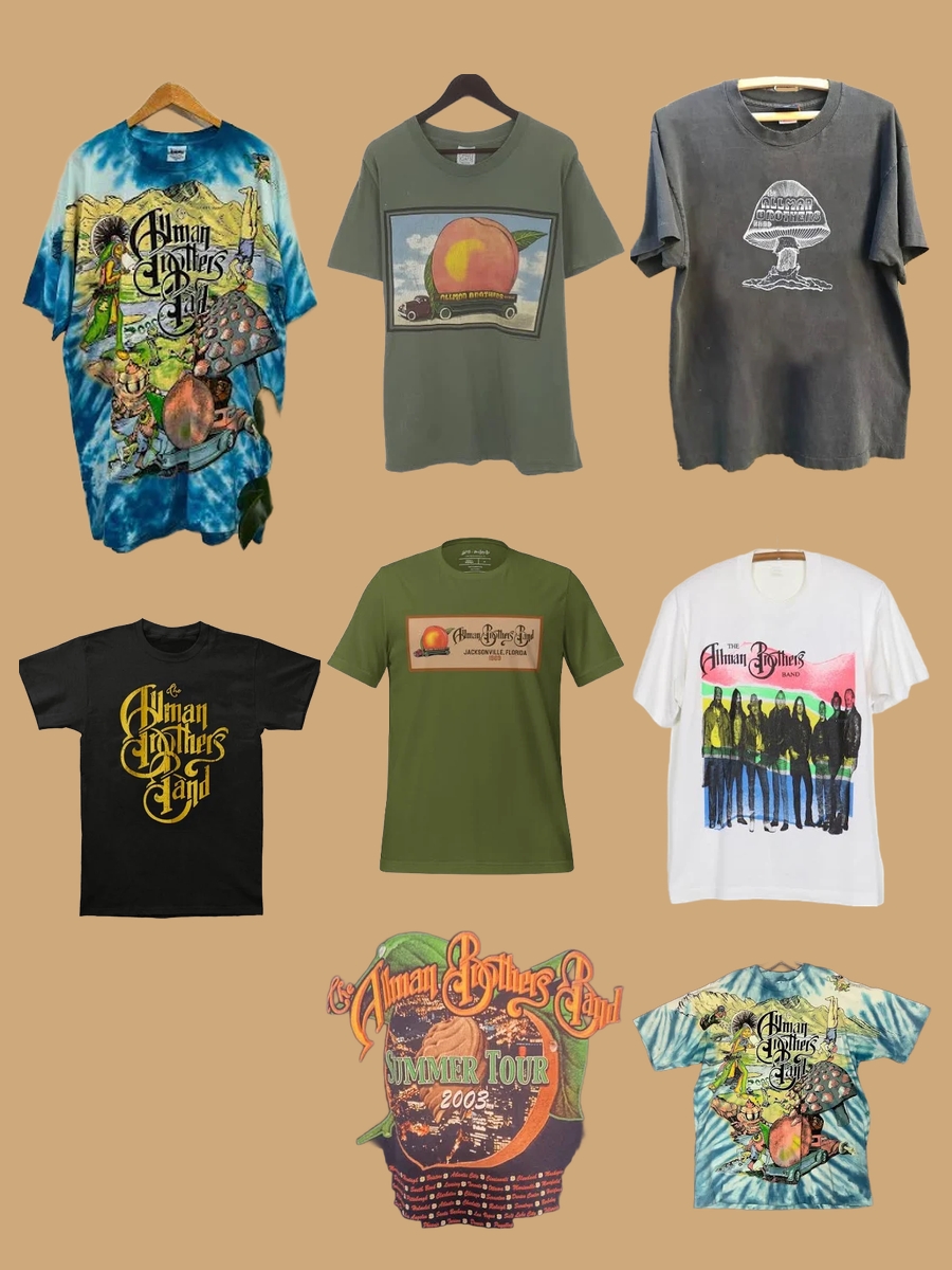 Rock Your Style: Allman Brothers Tee Shirts