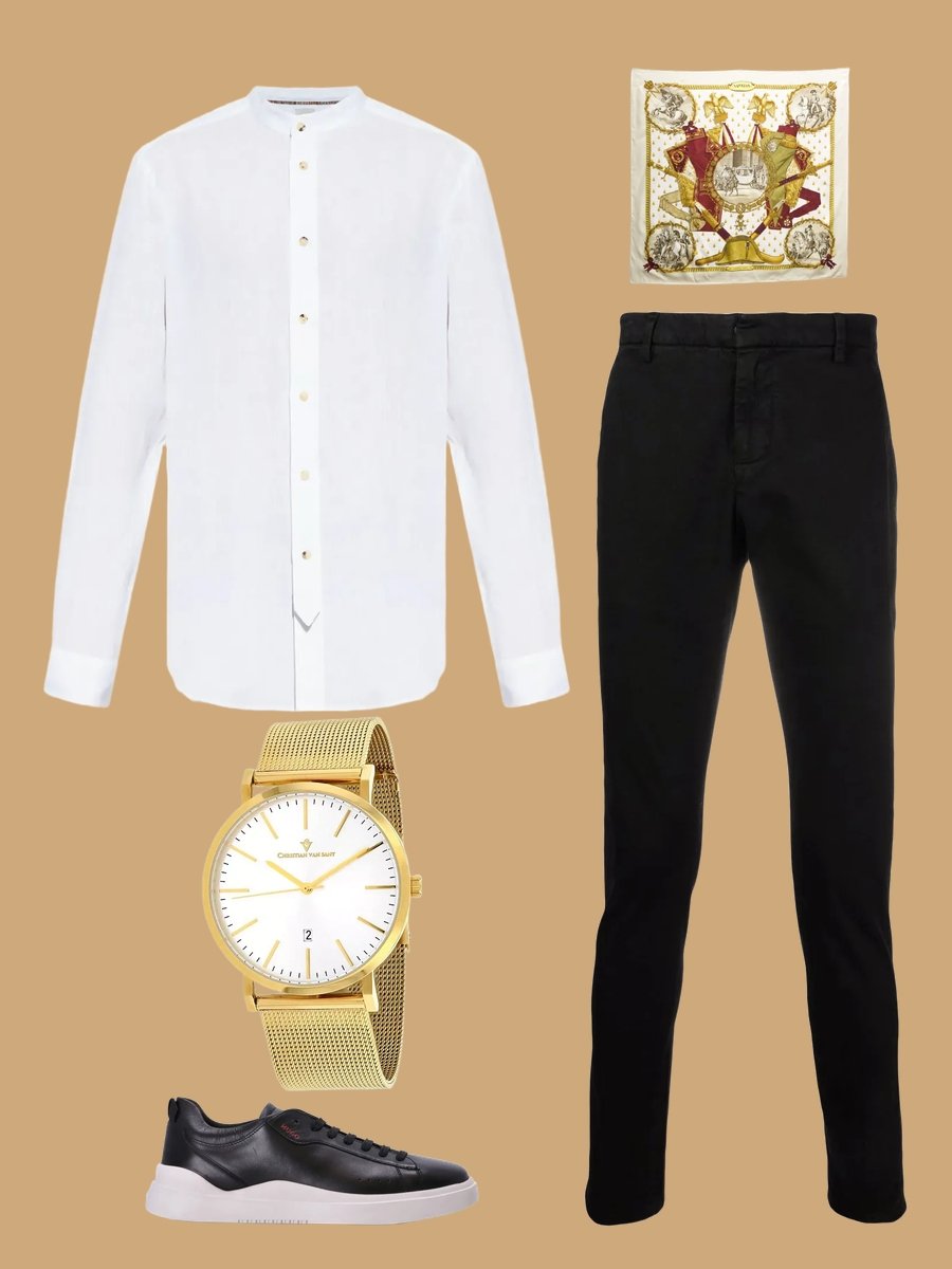 Gilded Glam: Rock a Gold Outfit