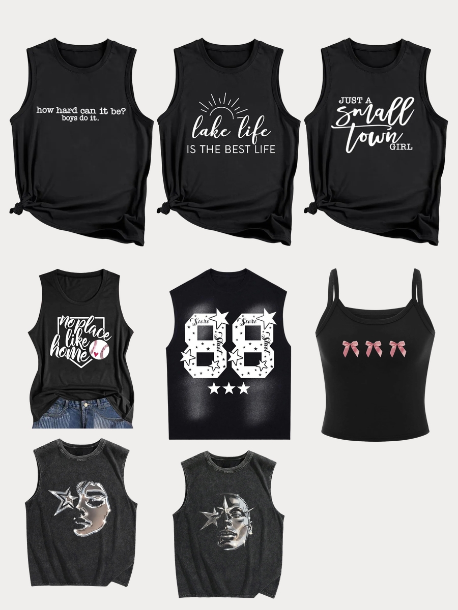 Sleeveless Graphic Tees: Your Ultimate Summer Style Hack