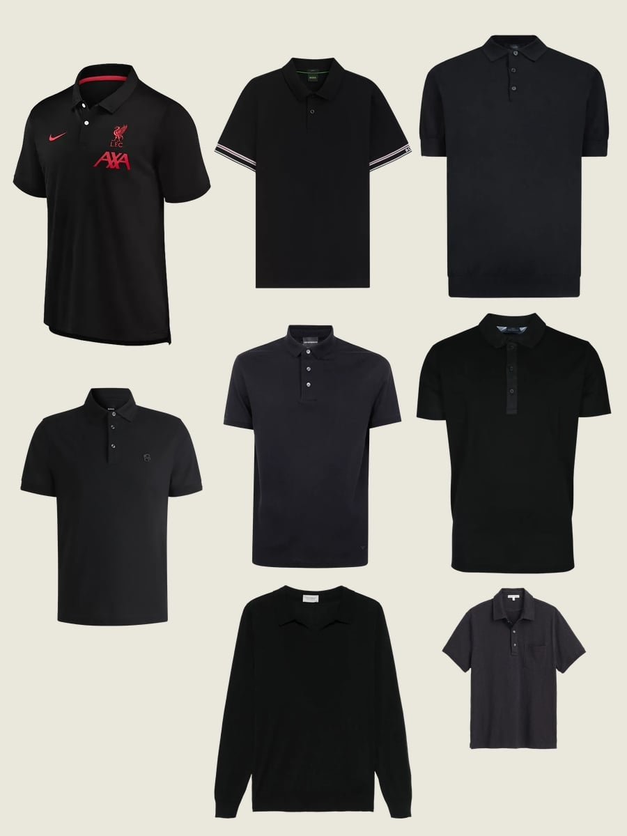 Black Polo Tee: Your All-Season Style Essential