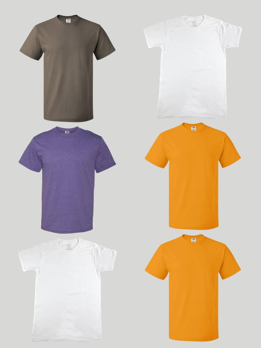 Fruit of the Loom Tee Shirts: Style with Substance