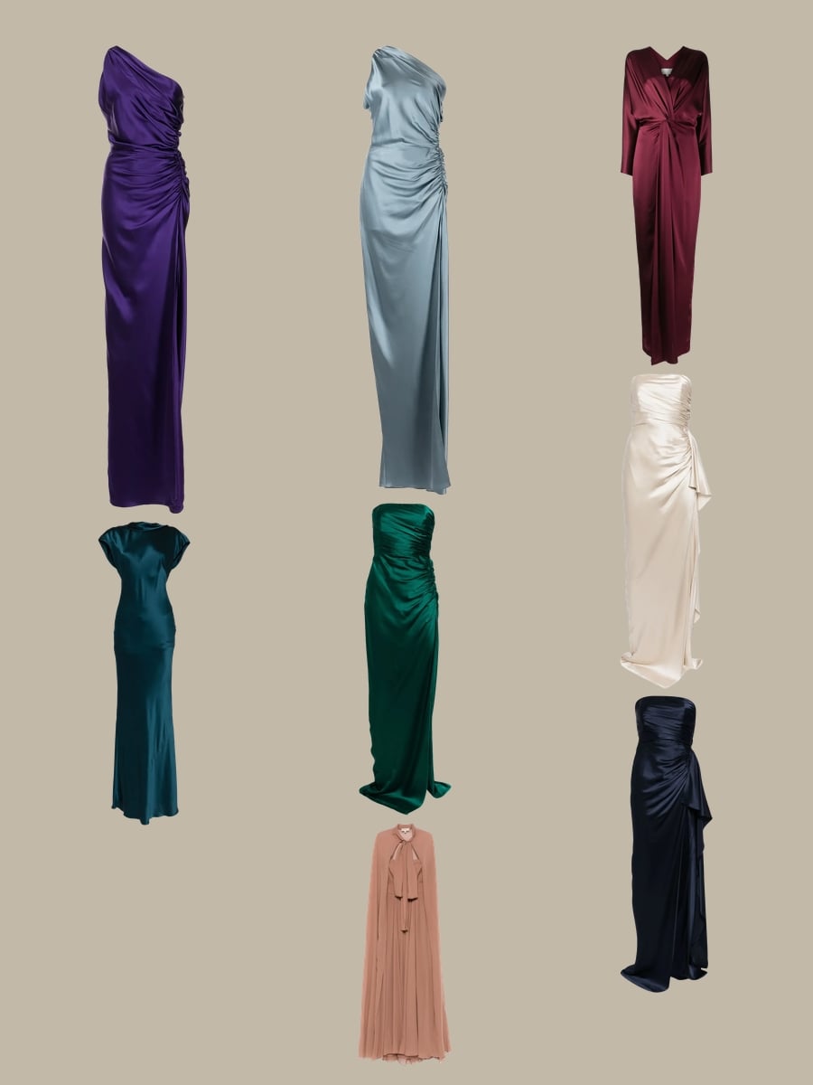 Designer Dress Dreams: Style with an Elegant Silk Gown