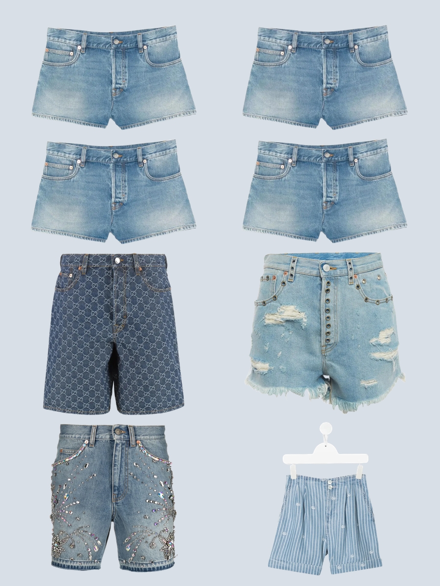 Gucci Denim Shorts: Effortless Style, Endless Possibilities