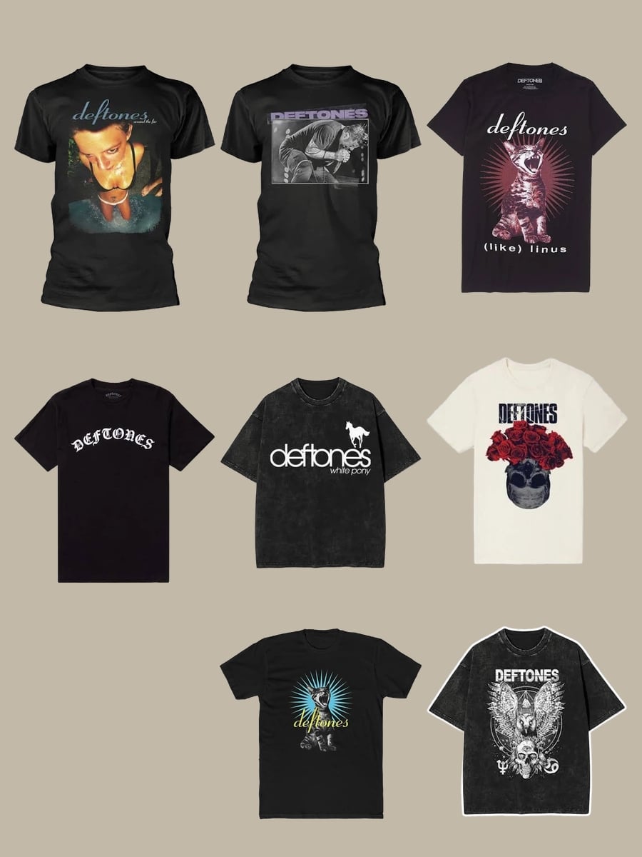 Rock Your Look with a Deftones Tee: Style Unleashed
