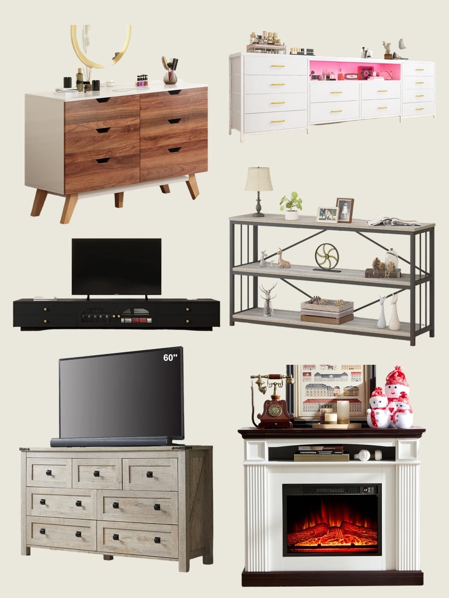 Dresser TV Stand Chic: Style Meets Function