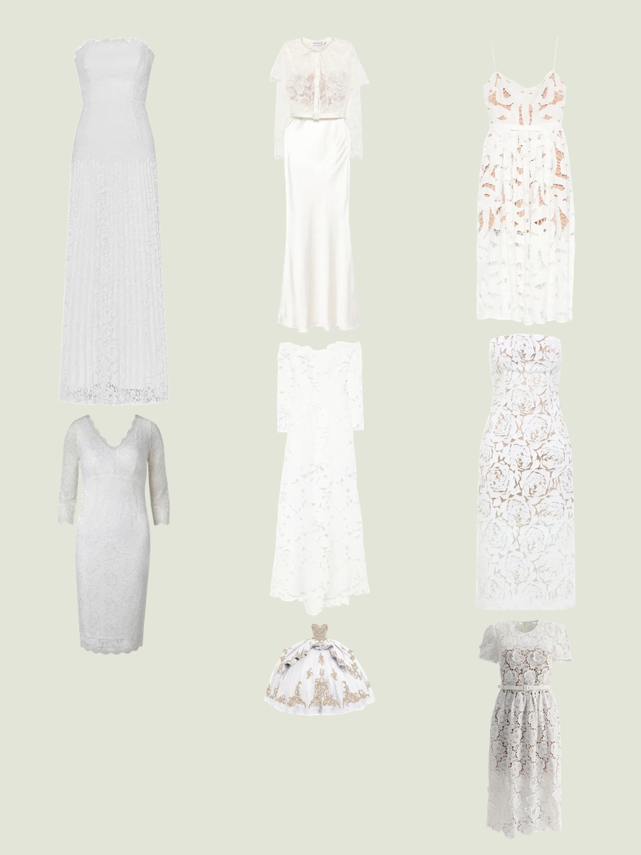 White Dress for Graduation: Lace Elegance Unveiled