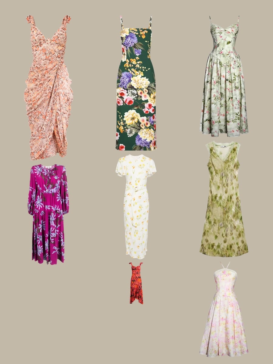 Spring Dresses 2024: Floral Midis Shine Bright