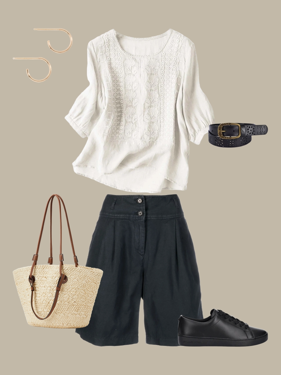 Fashion-Forward Finds: Plus Size Bermuda Shorts for Women